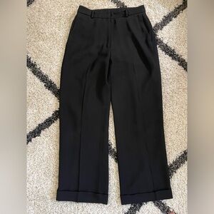Vintage Focus 2000 by Charles Glueck Wide Leg‎ Trousers in Black - 10